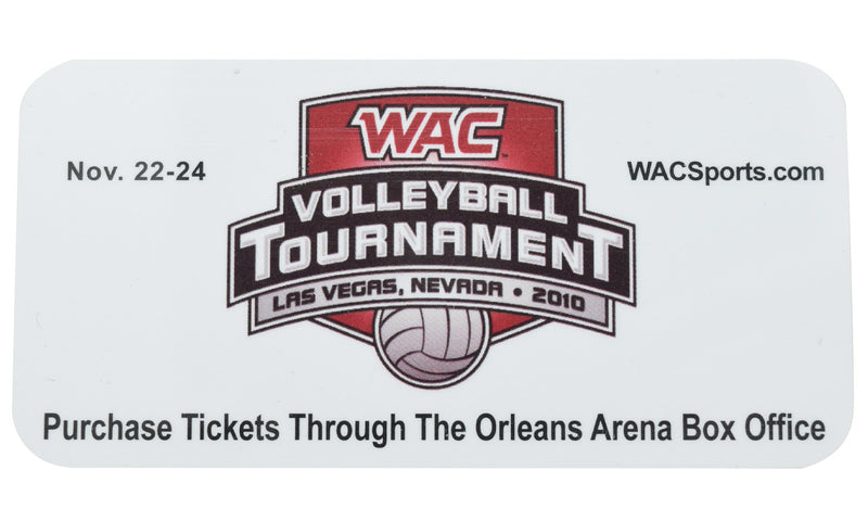 Orleans Casino Las Vegas Nevada WAC Volleyball Tournament Hotel Room Key