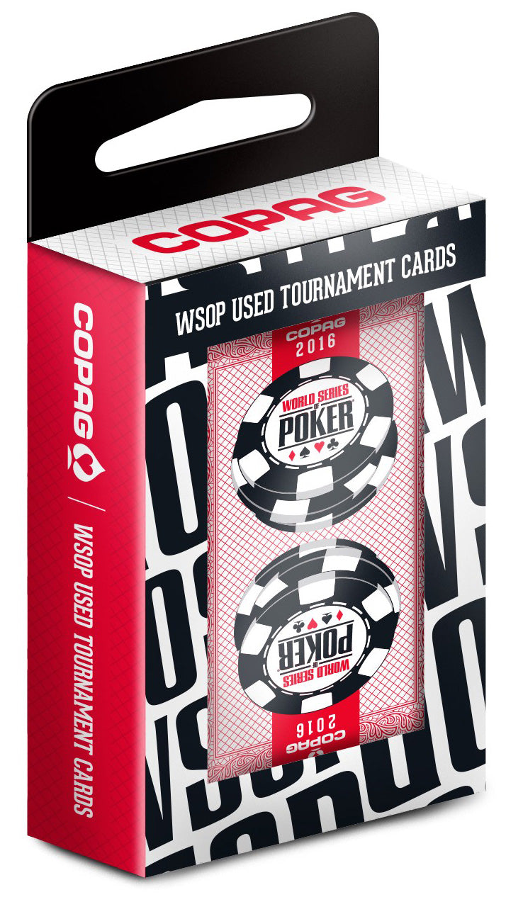 Authentic Deck Dealt at 2016 WSOP Used Copag Plastic Playing Cards Bridge