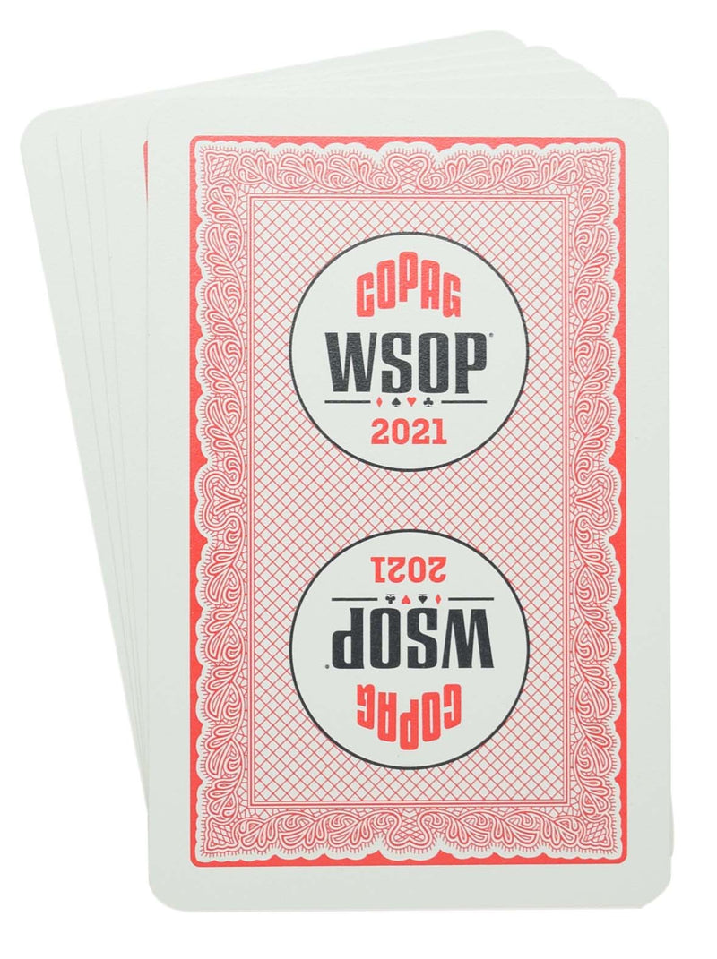 Copag WSOP 2021 Authentic Used Plastic Playing Cards Bridge Size