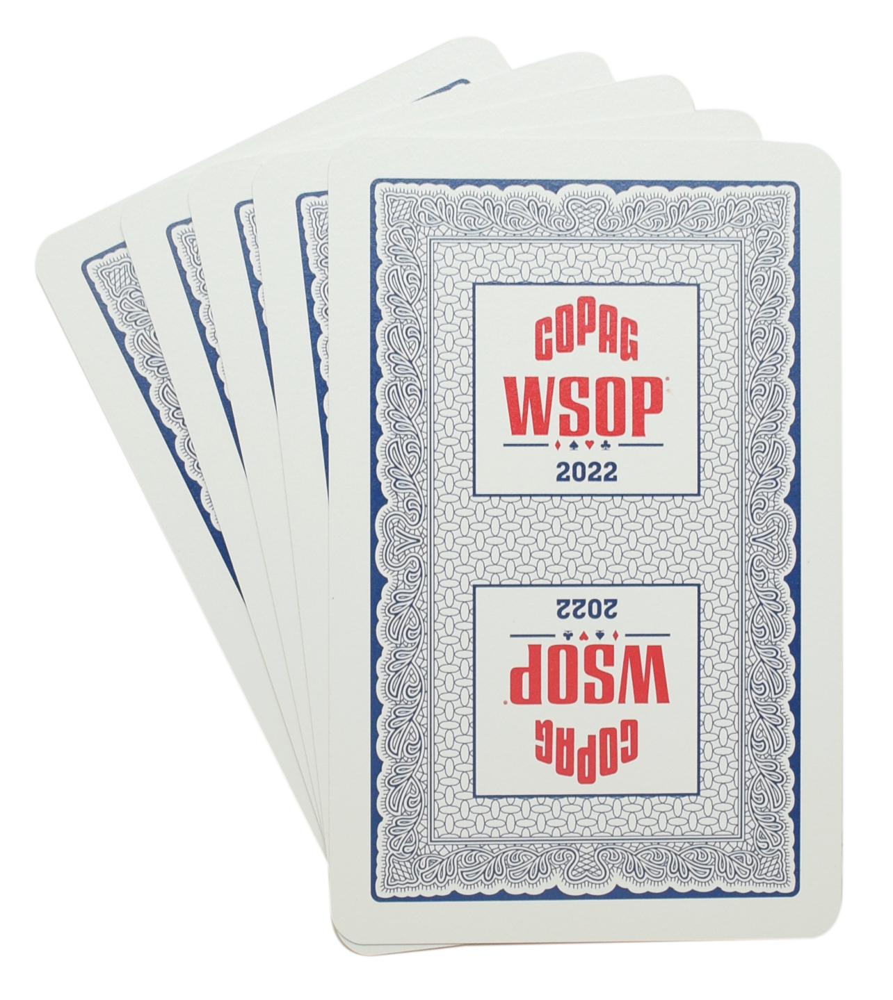 Copag WSOP 2022 Authentic Used Plastic Playing Cards Bridge Size