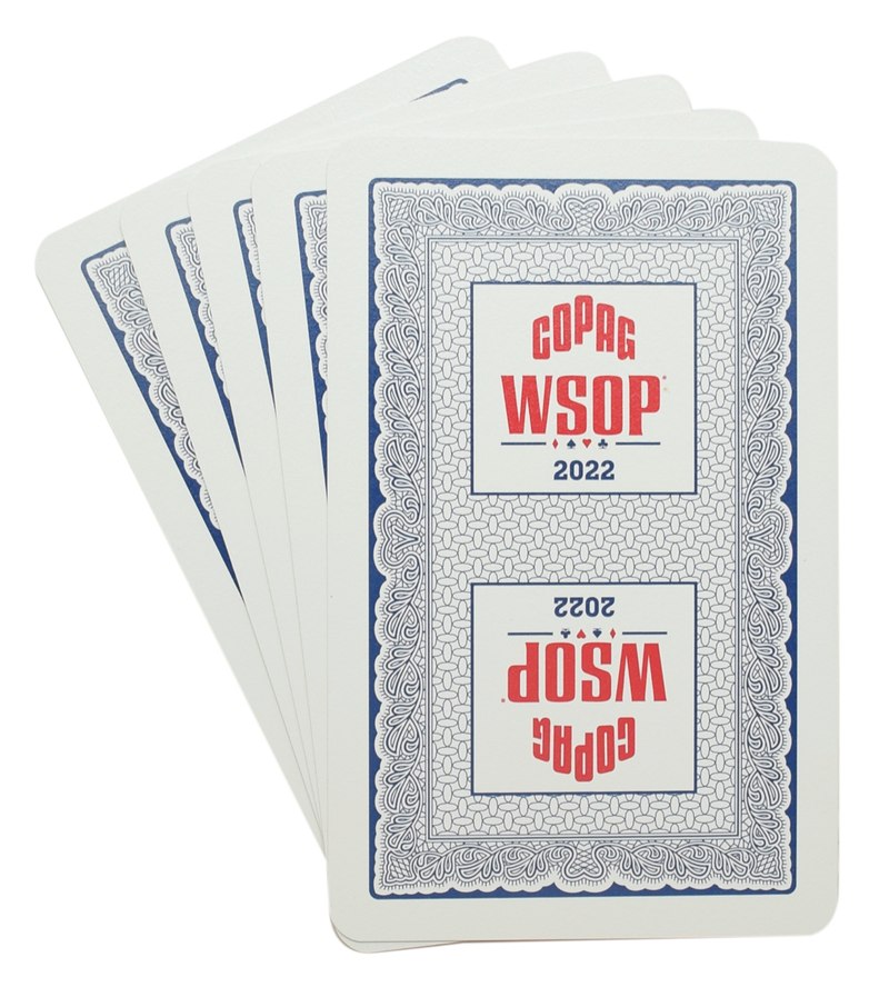 Copag WSOP 2022 Authentic Used Plastic Playing Cards Bridge Size