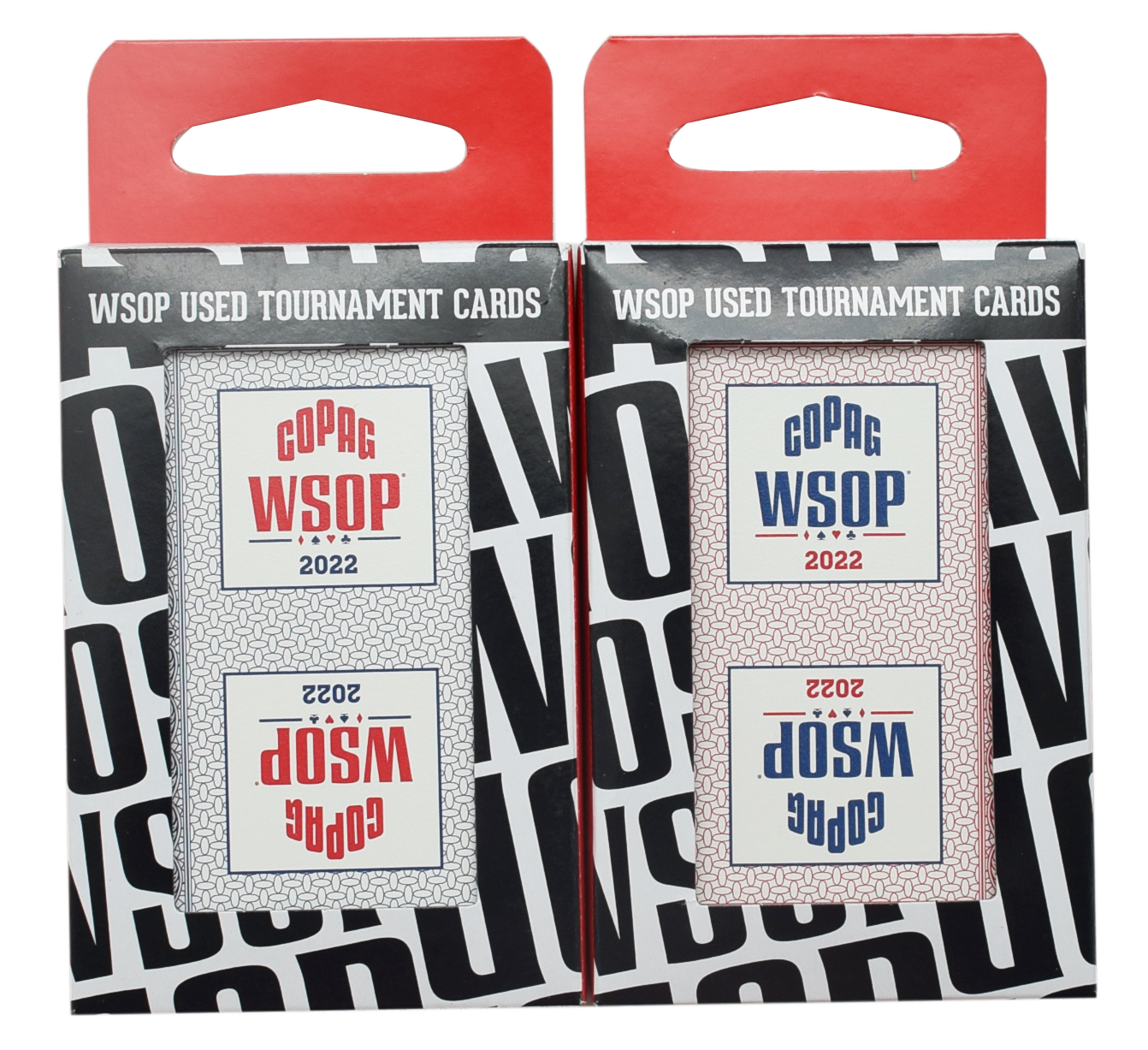 Copag WSOP 2022 Authentic Used Plastic Playing Cards Bridge Size