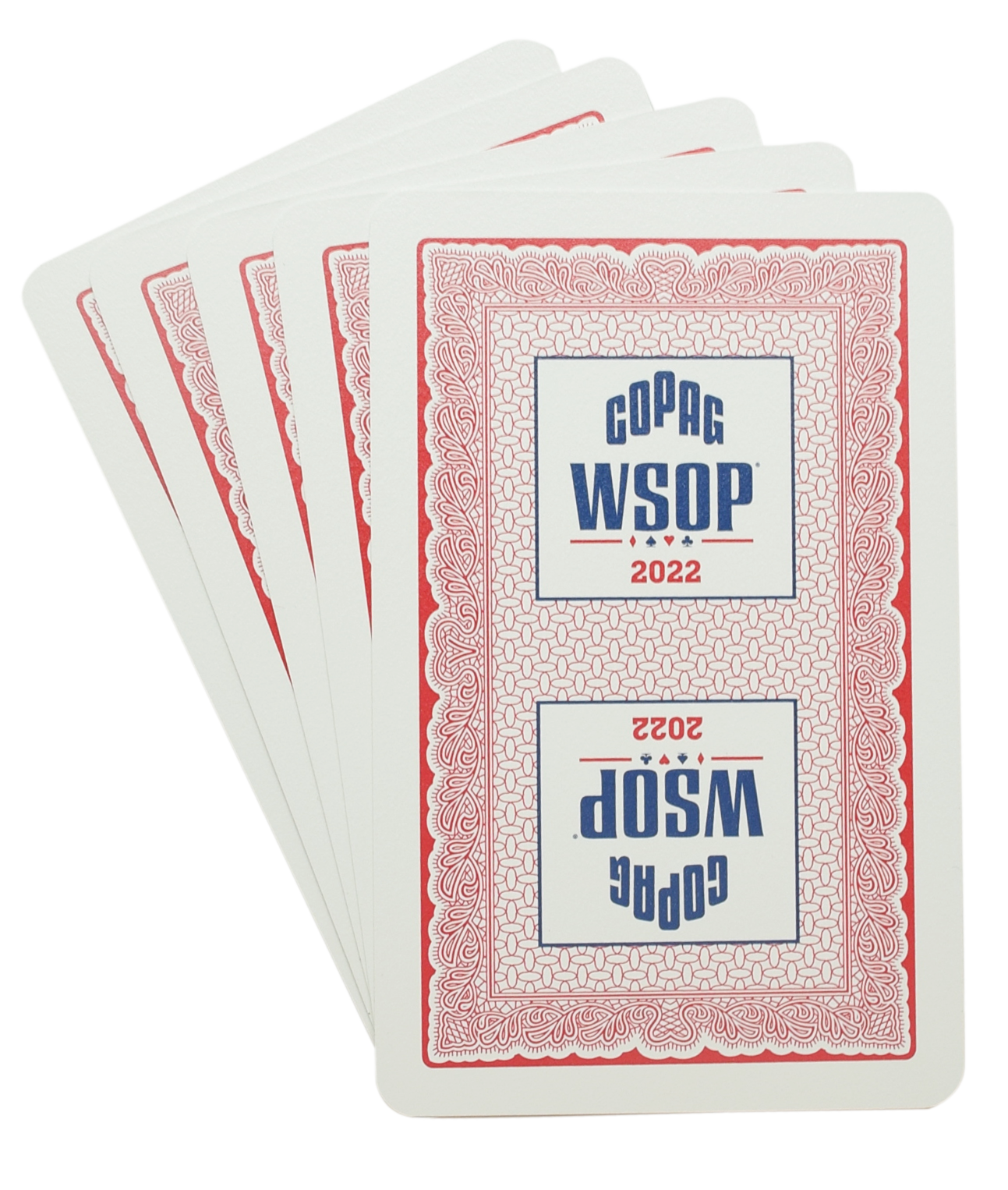 Copag WSOP 2022 Authentic Used Plastic Playing Cards Bridge Size