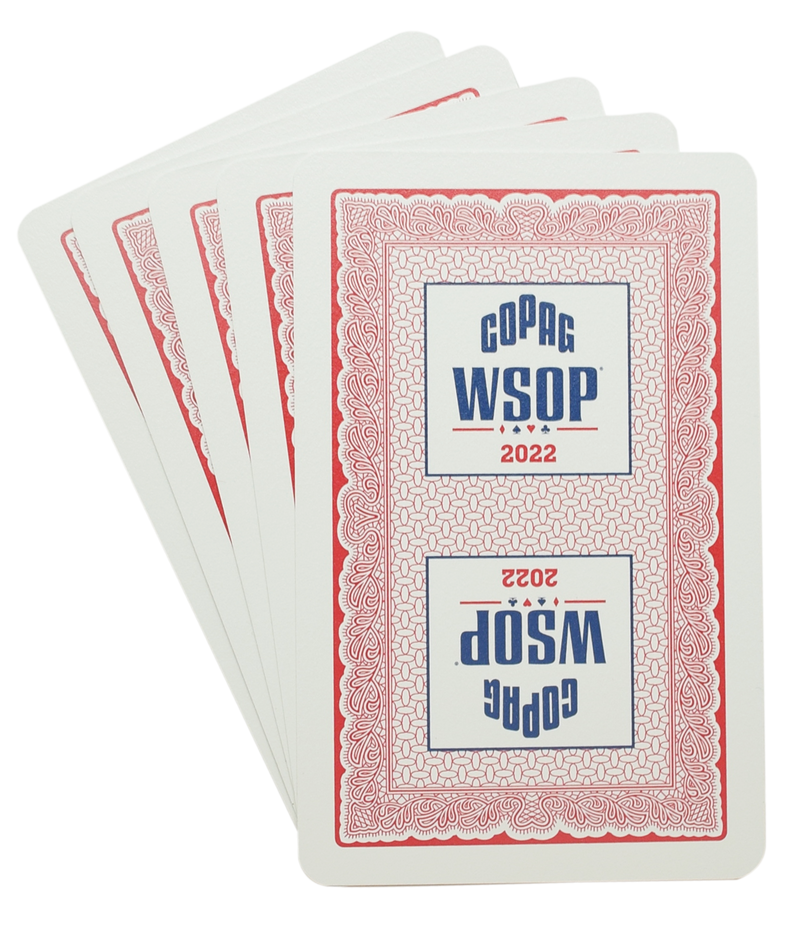 Copag WSOP 2022 Authentic Used Plastic Playing Cards Bridge Size