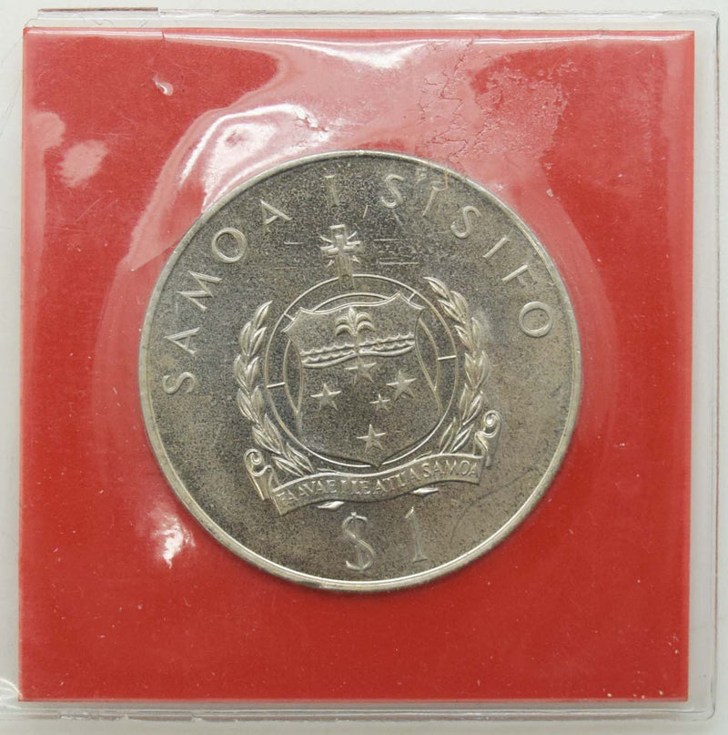 Commonwealth Games 1974 Christ Church $1 Token Samoa I Sisifo