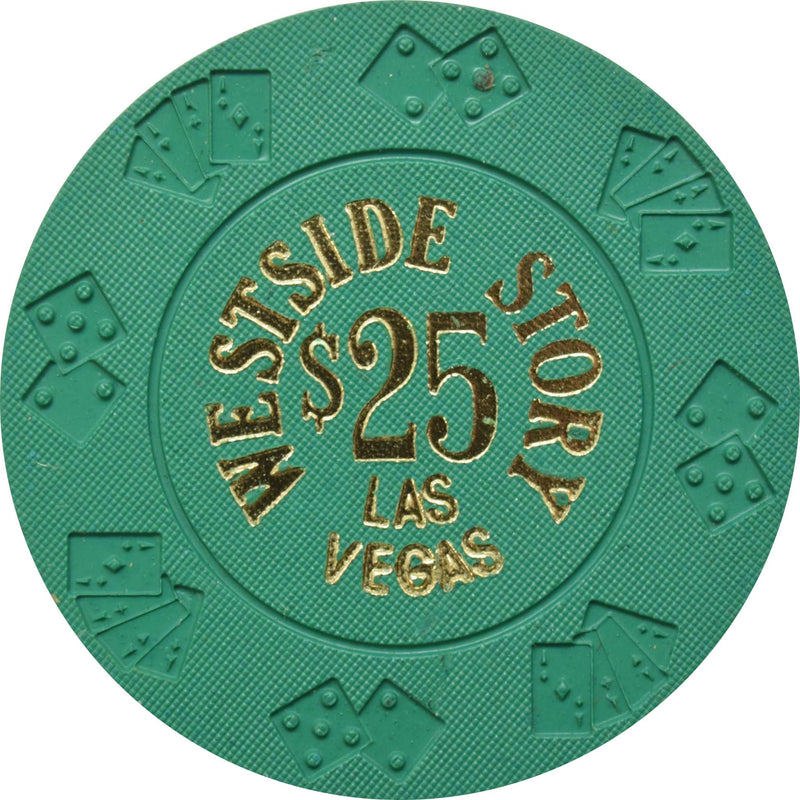 Westside Story Casino Las Vegas Nevada $25 Chip 1981