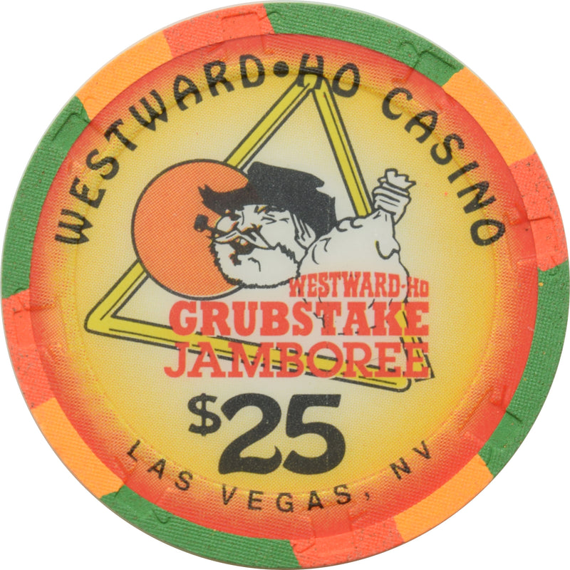 Westward Ho Casino Las Vegas Nevada $25 Grubstake Jamboree Chip 1996