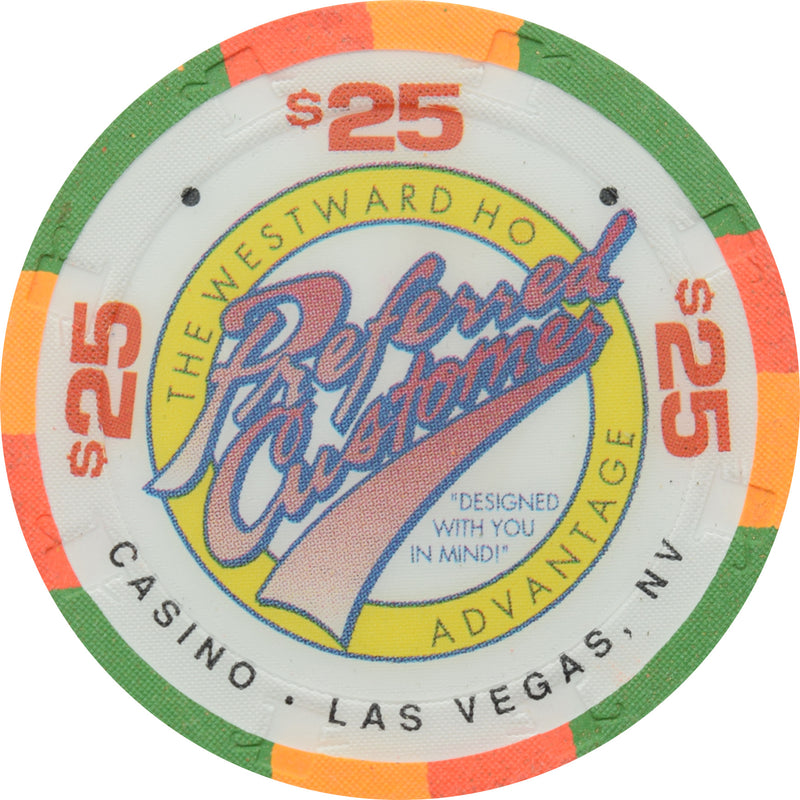 Westward Ho Casino Las Vegas Nevada $25 Ho-Waiian Luau Chip 1996