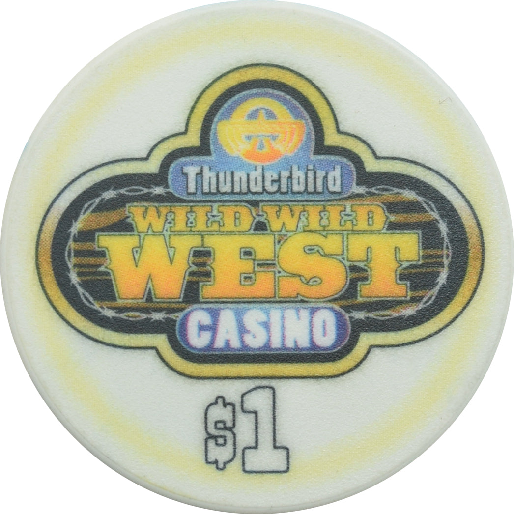 Wild Wild West Casino Norman Oklahoma $1 Chip