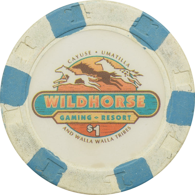 Wildhorse Casino Pendleton OR $1 Chip