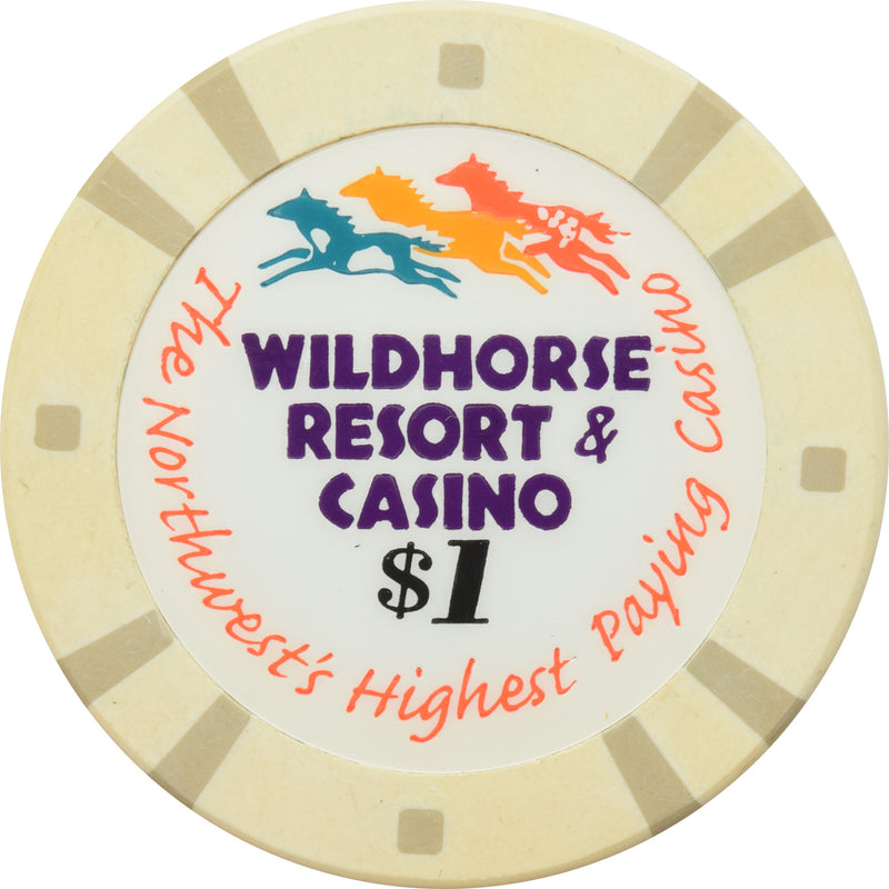 Wildhorse Casino Pendleton OR $1 Chip