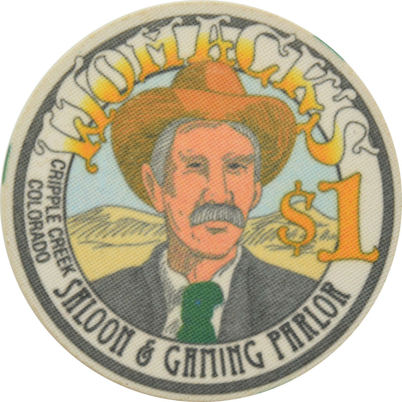 Womacks Casino & Hotel Cripple Creek Colorado $1 Chip