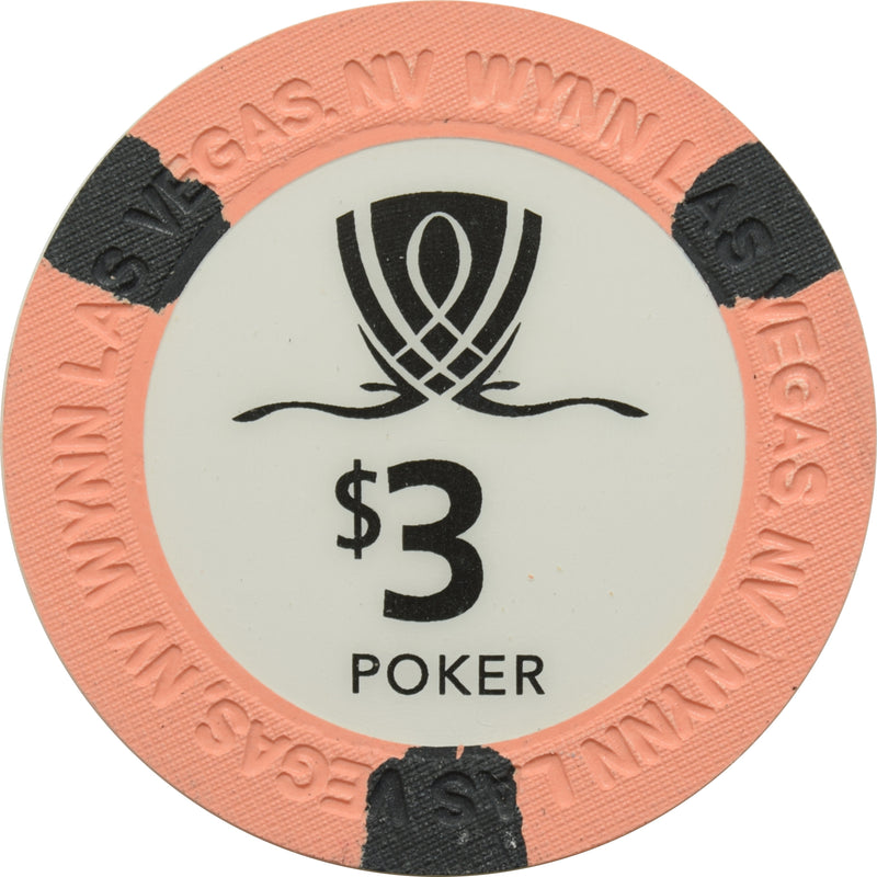 Wynn Casino Las Vegas Nevada $3 Chip 2005