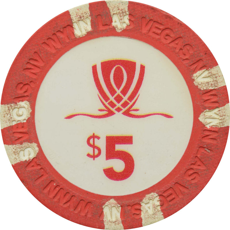 Wynn Casino Las Vegas Nevada $5 Chip 2005