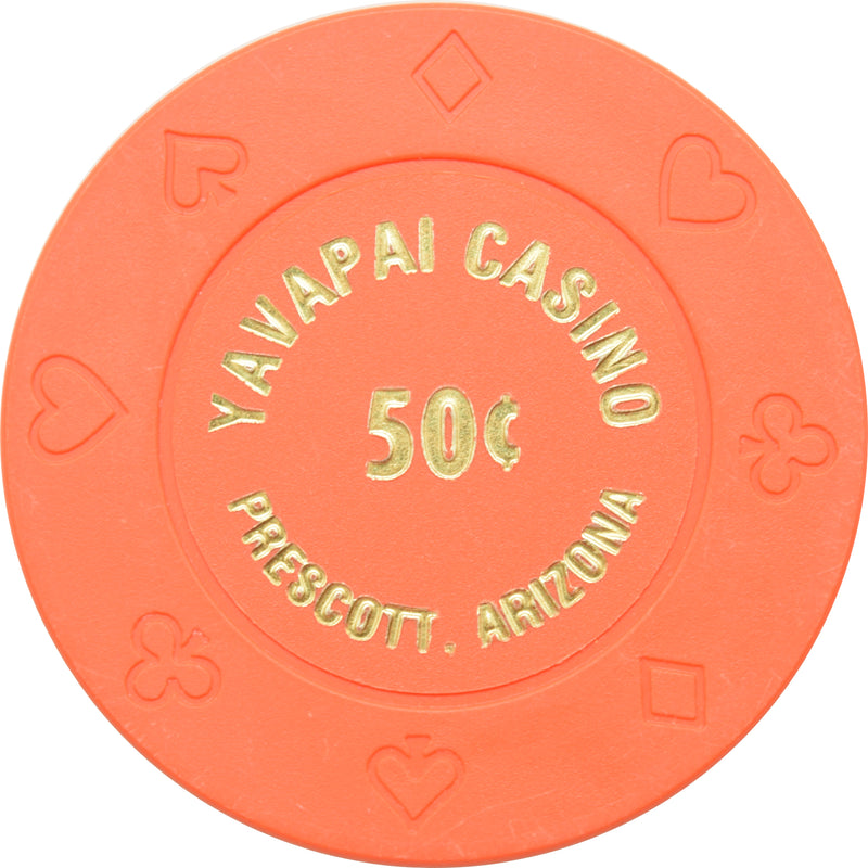 Yavapai Casino Prescott Arizona 50 Cent Chip