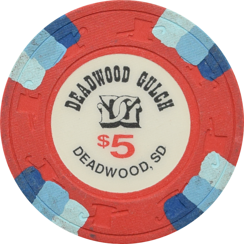 Deadwood Gulch Casino Deadwood South Dakota $5 Chip