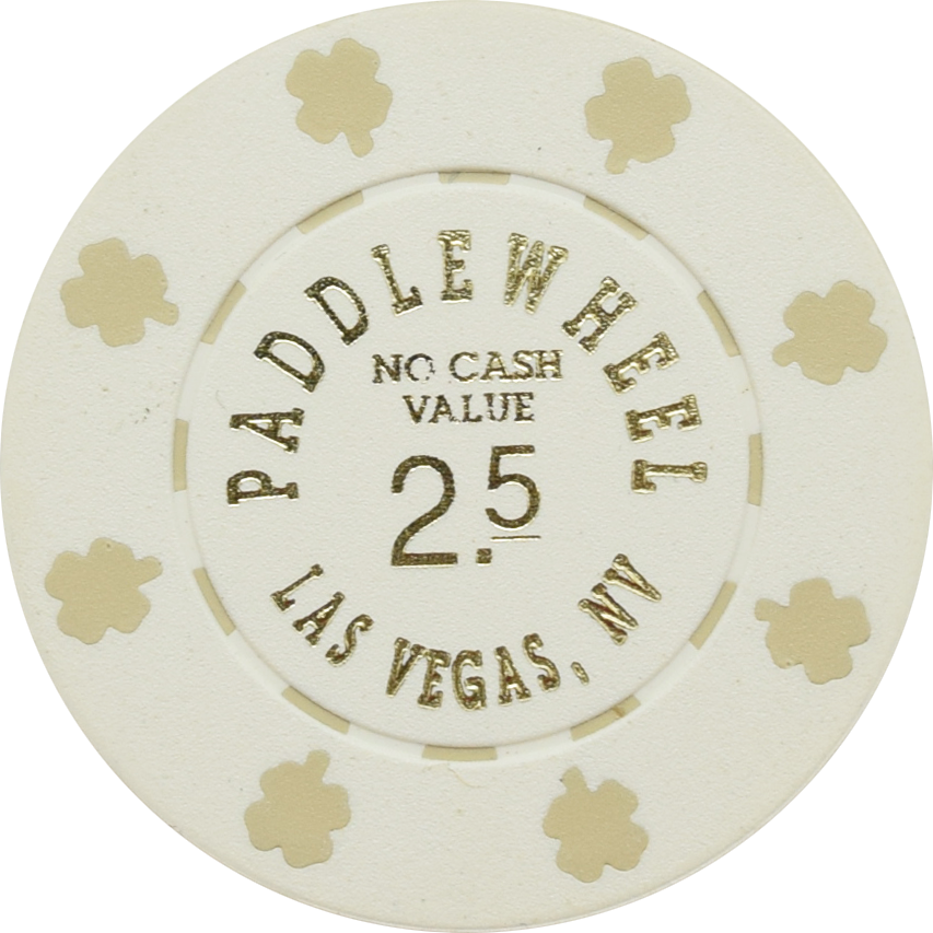 Paddlewheel Casino Las Vegas Nevada 2.50 NCV Chip 1988