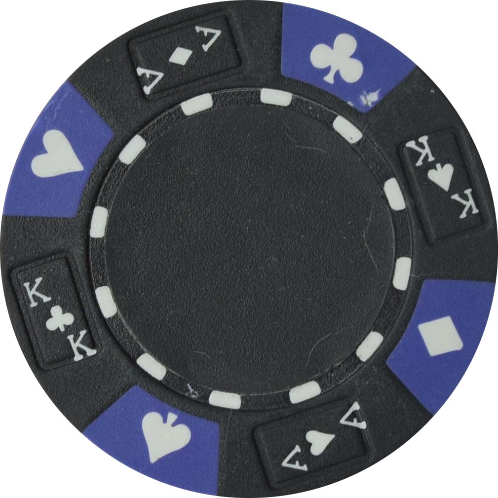 Tri-Color 14g Ace / King Pro Poker Chips Set of 25