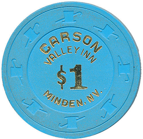 Carson Valley Inn, Minden NV $1 Casino Chip - Spinettis Gaming - 1