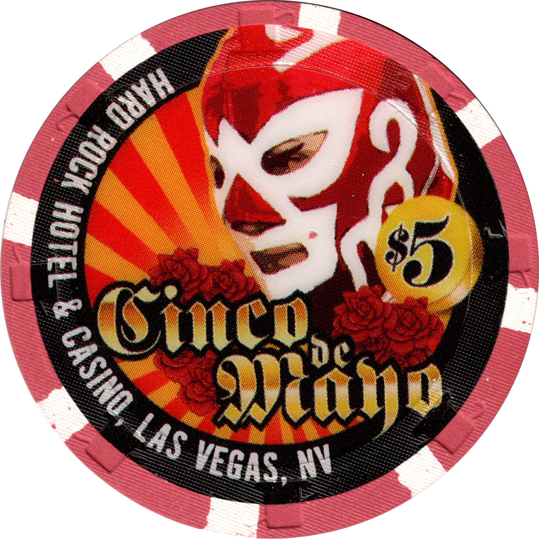 Hard Rock Hotel Las Vegas Nevada $5 Cinco de Mayo Chip 2006