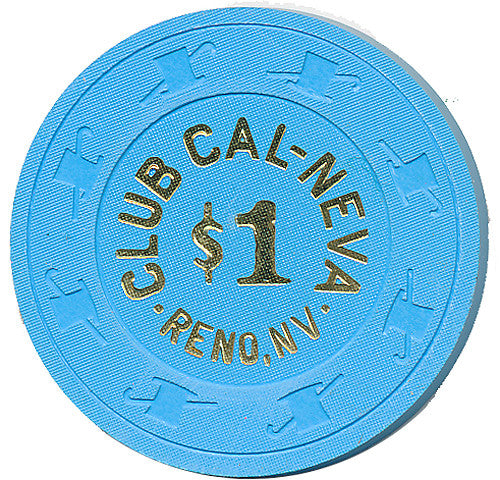 Club Cal-Neva, Reno NV (#1) $1 Casino Chip - Spinettis Gaming - 2