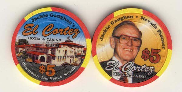 El Cortez $5 (red 1995) Chip - Spinettis Gaming - 2