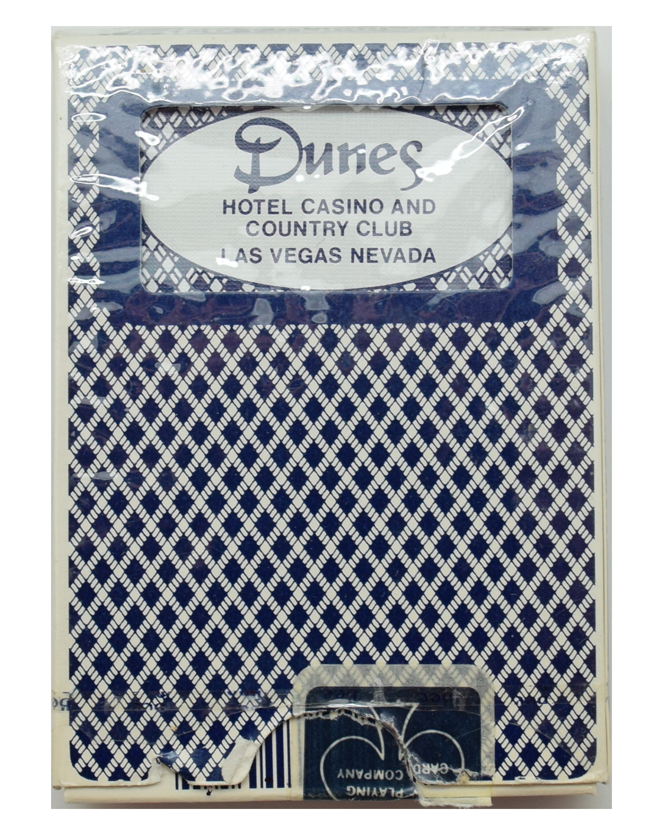 Dunes Hotel and Casino Playing Cards Used Blue Deck Las Vegas NV #1