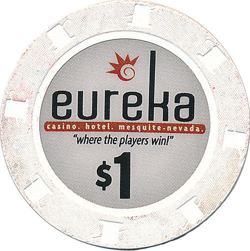 Eureka, Mesquite NV (#2) $1 Casino Chip - Spinettis Gaming - 2