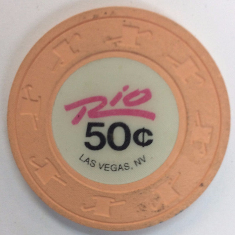 Rio 50 (Lt. orange) chip - Spinettis Gaming