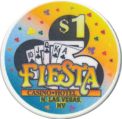 Fiesta, North Las Vegas NV (#2) $1 Casino Chip - Spinettis Gaming - 4