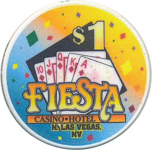 Fiesta, North Las Vegas NV (#2) $1 Casino Chip - Spinettis Gaming - 3