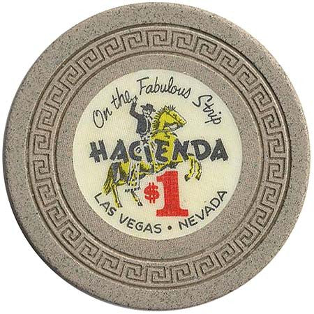 Hacienda $1 (beige) chip - Spinettis Gaming - 1