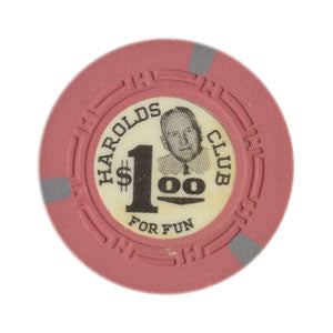 Harolds Club Casino Reno Nevada $1 Chip 1964 Ray A. Smith