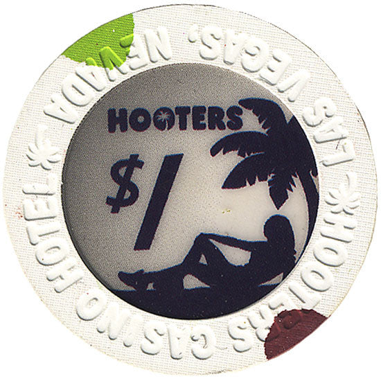 Hooters, Las Vegas NV (#2) $1 Casino Chip - Spinettis Gaming - 1