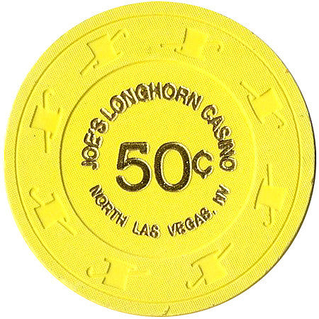 Joe's Longhorn Casino 50cent chip - Spinettis Gaming