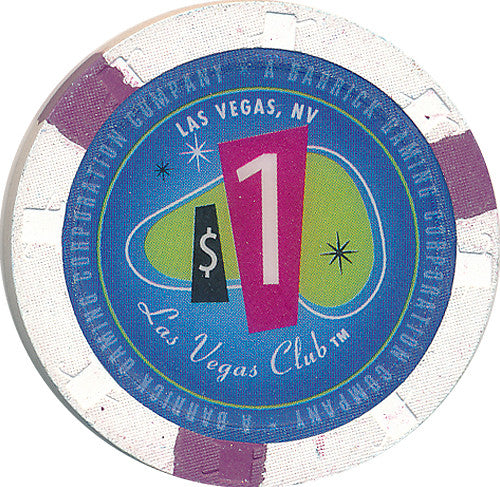 Las Vegas Club, Las Vegas NV (#2) $1 Casino Chip - Spinettis Gaming - 2