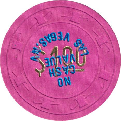 Union Plaza Casino Las Vegas Nevada $1 NCV Chip Overstamp 1980s