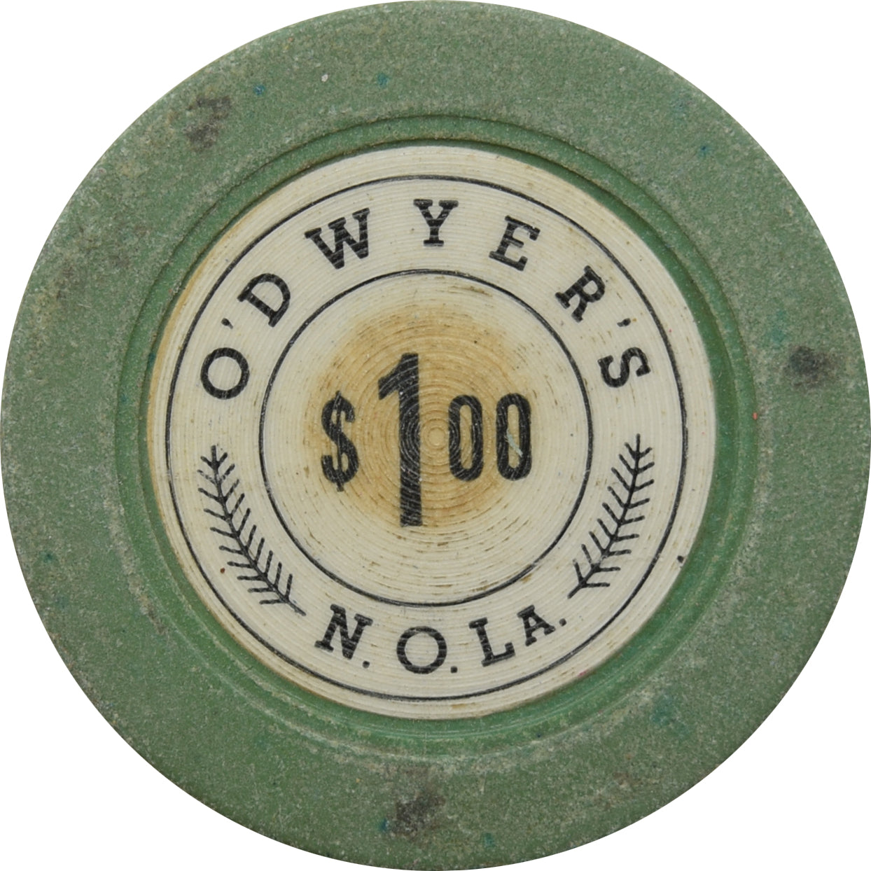 O'Dwyer's Casino New Orleans Louisiana $1 Chip