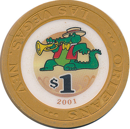 Orleans, Las Vegas NV $1 Casino Chip - Spinettis Gaming - 1