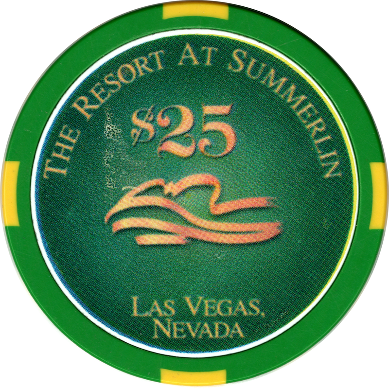 The Resort at Summerlin Casino Las Vegas Nevada $25 Chip