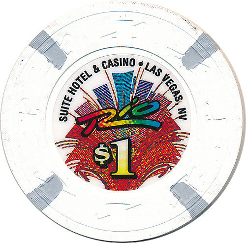 Rio, Las Vegas NV (#2) $1 Casino Chip - Spinettis Gaming - 1