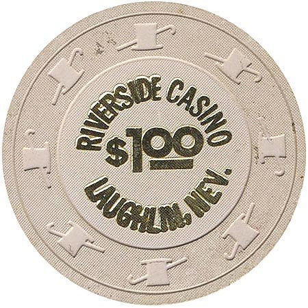 Riverside Casino $1 (beige) chip - Spinettis Gaming - 1