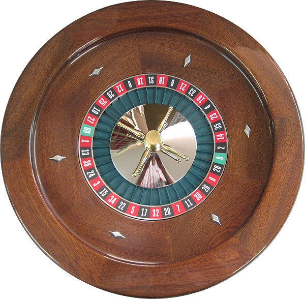 Professional Solid Mahogany Roulette Wheel - Spinettis Gaming - 5