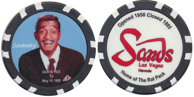 Rat Pack - Sammy Davis, Jr. Fantasy Chip - Spinettis Gaming - 1