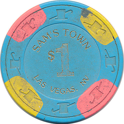 Sam's Town, Las Vegas NV $1 Casino Chip - Spinettis Gaming - 2