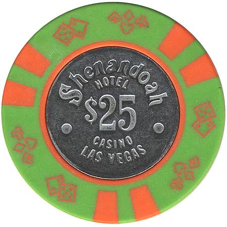 Shenandoah Casino $25 (green) chip - Spinettis Gaming