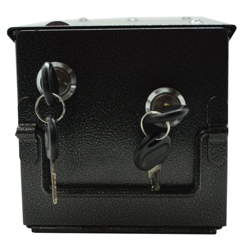 Small Drop Box (Textured) with Locks, Keys & Table Bracket