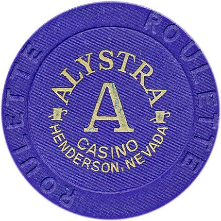 Alystra Casino Henderson Nevada Roulette A Blue Chip 1995