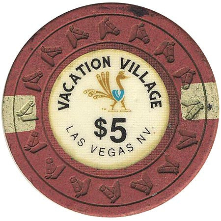 Vacation Village $5 (purple) chip - Spinettis Gaming - 1