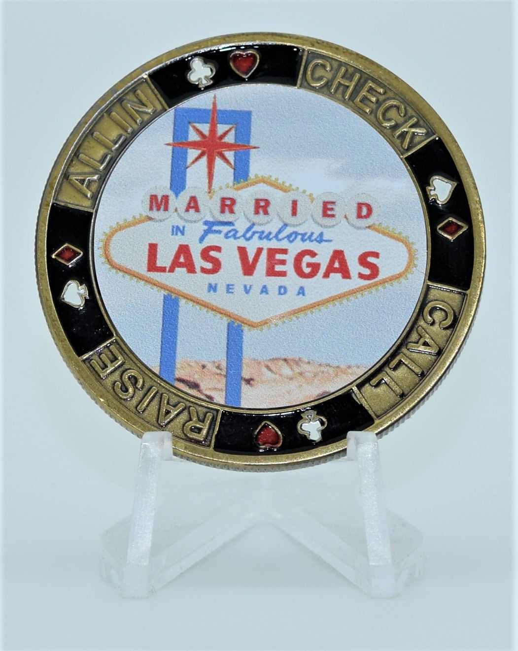 Married in Fabulous Las Vegas, Nevada Token